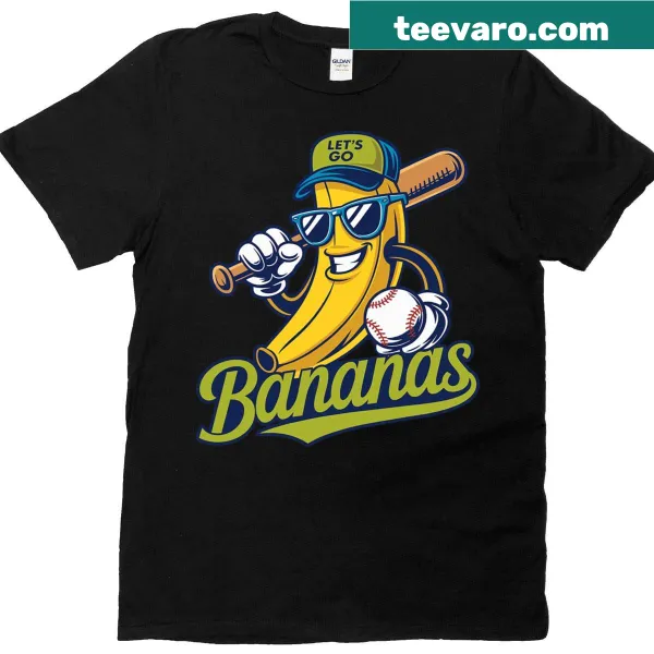 Personalized banana love graphic T-shirt for men