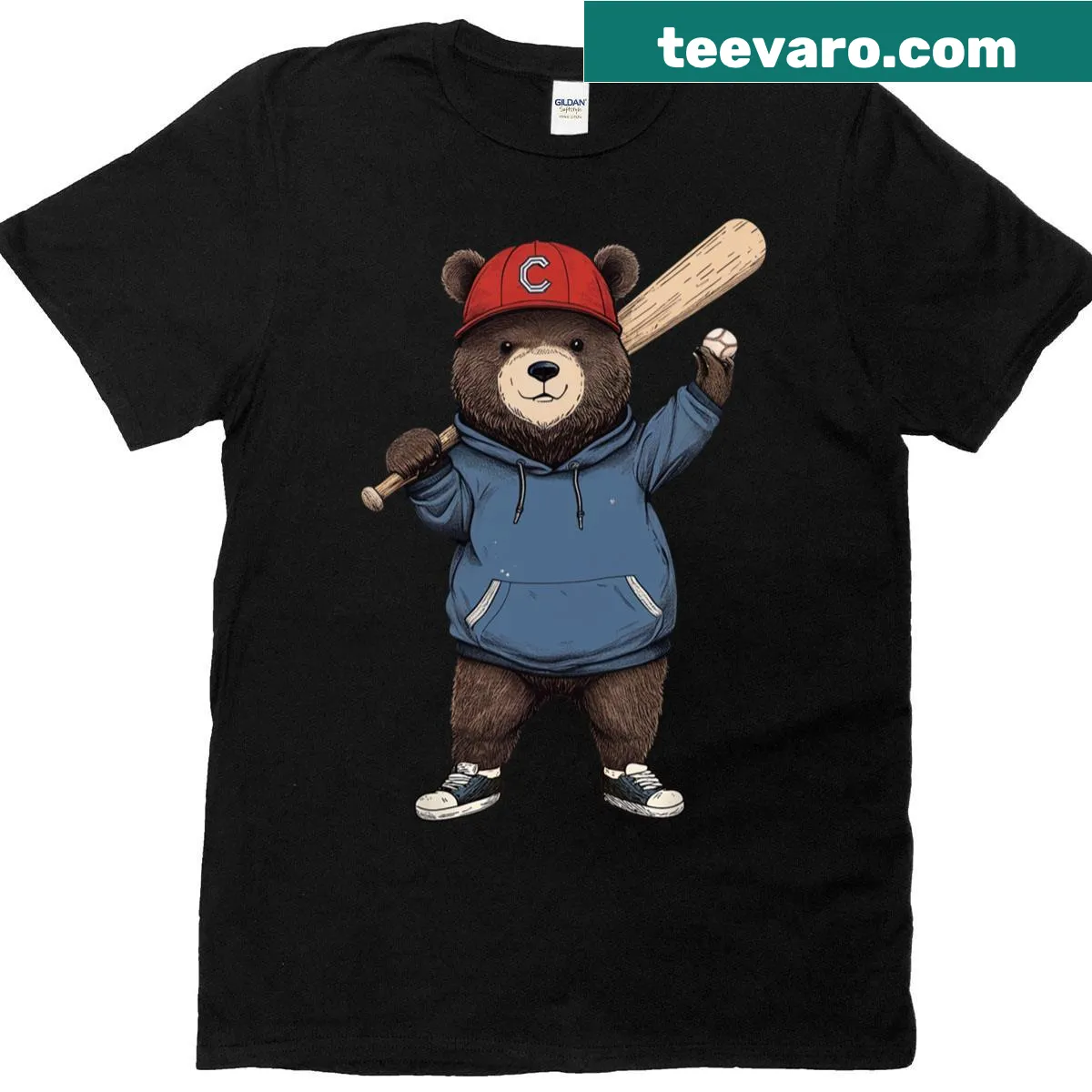 Vintage classic Chicago baseball graphic t-shirt — on a men's t-shirt
