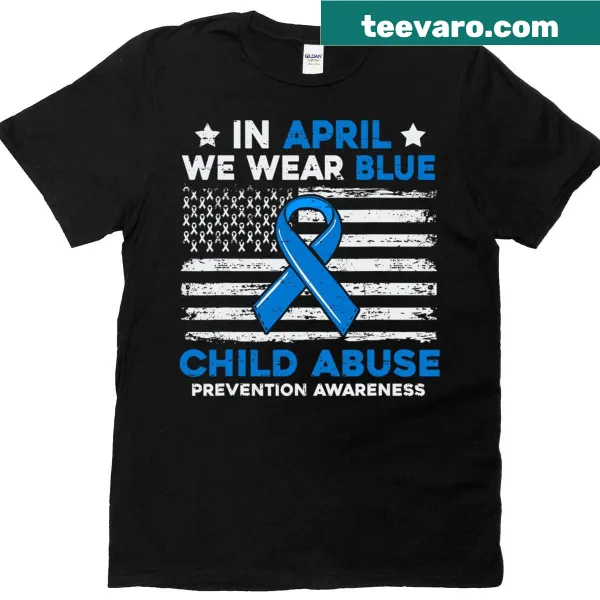 Child abuse prevention awareness t-shirt