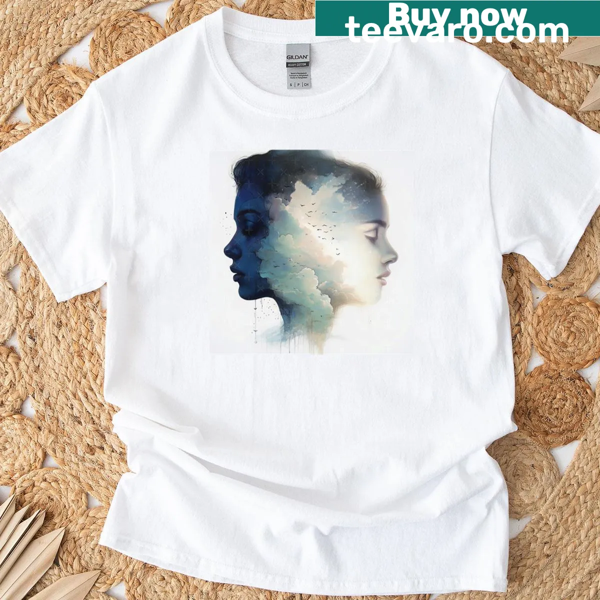 T-shirt celebrating twins, featuring the word 'Mellizos' — on a men's t-shirt