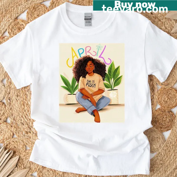 T-shirt featuring an inspirational faith message