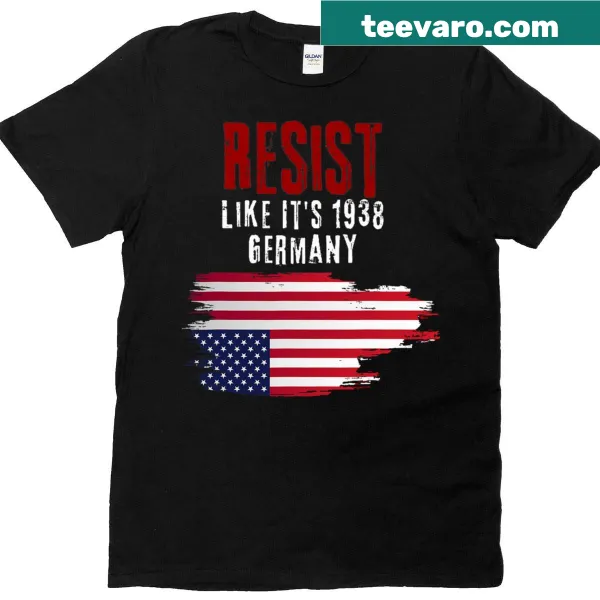 Distressed vintage flag graphic t-shirt referencing Germany 1938