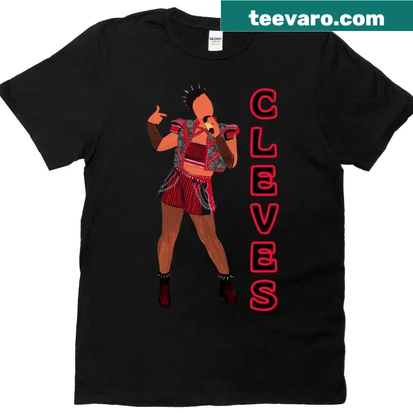 Illustrative t-shirt celebrating the Six Queens musical theater