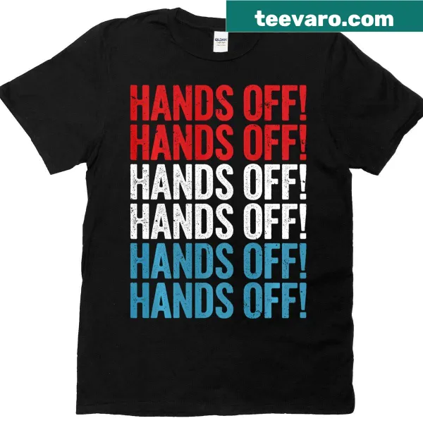 Bold text T-shirt for protest rallies