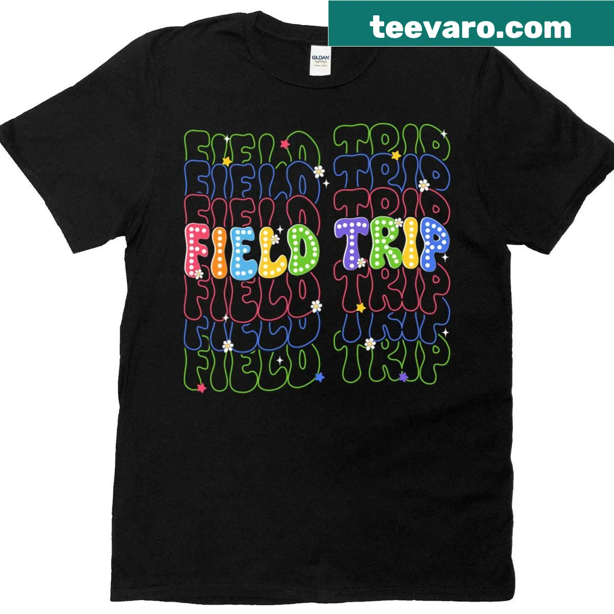 Fun T-shirt celebrating teachers and field day experiences — on a men's t-shirt