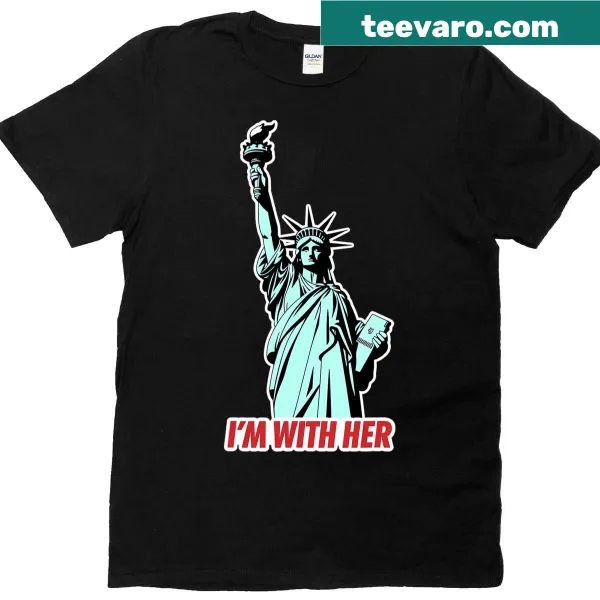 Pop Art T-shirt featuring the Statue of Liberty design