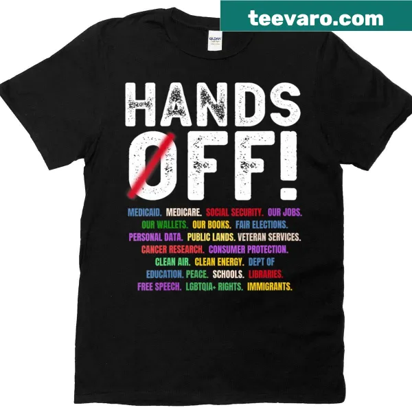 Protest-themed V-neck T-shirt regarding Social Security Medicare