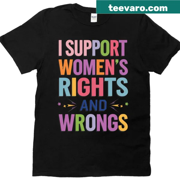 Womens rights support graphic t-shirt