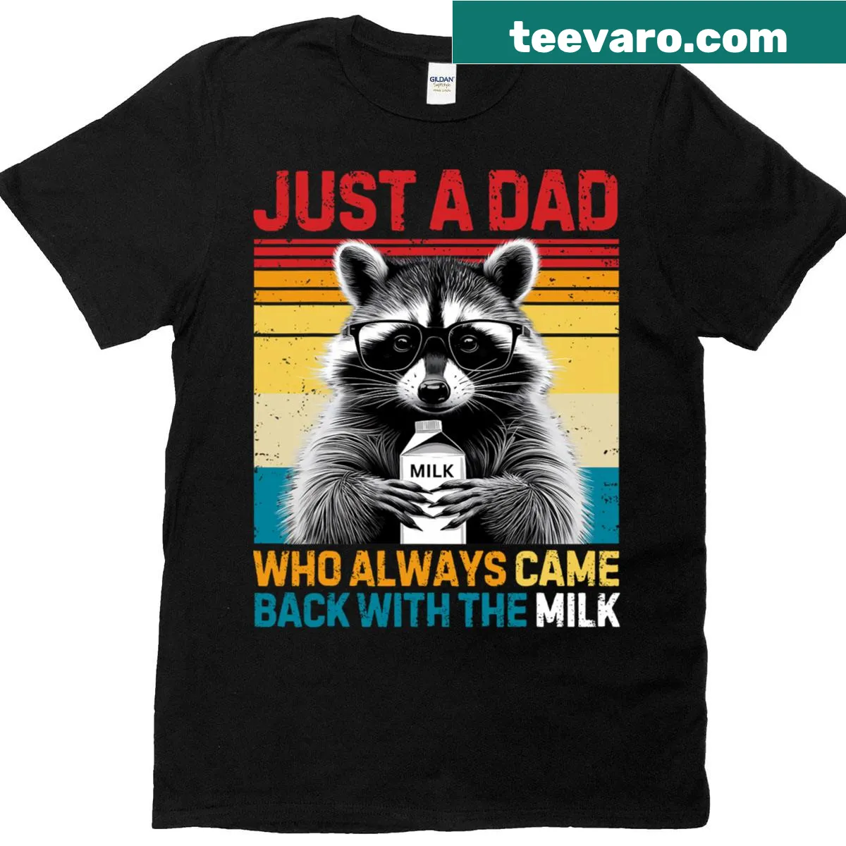Sentimental Father’s Day t-shirt with 'Always Came Back' phrase — on a men's t-shirt