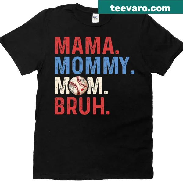 Heartwarming T-shirt for baseball moms celebrating Mother's Day