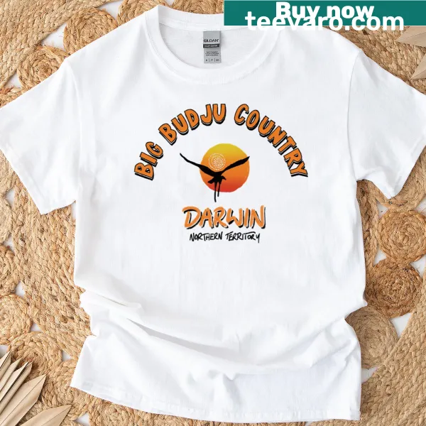 Vintage-style t-shirt with 'Big Budju' graphic for country lovers