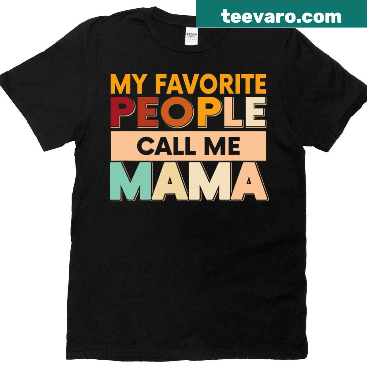 Funny T-shirt for moms featuring playful text about motherhood — on a men's t-shirt