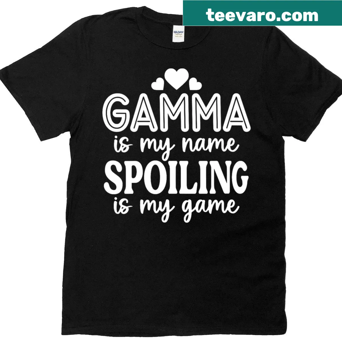 Funny Mothers Day V-neck T-shirt with humorous mom-themed text — on a men's t-shirt