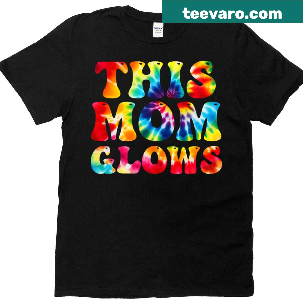 Playful Mother's Day T-shirt with retro typography — on a men's t-shirt