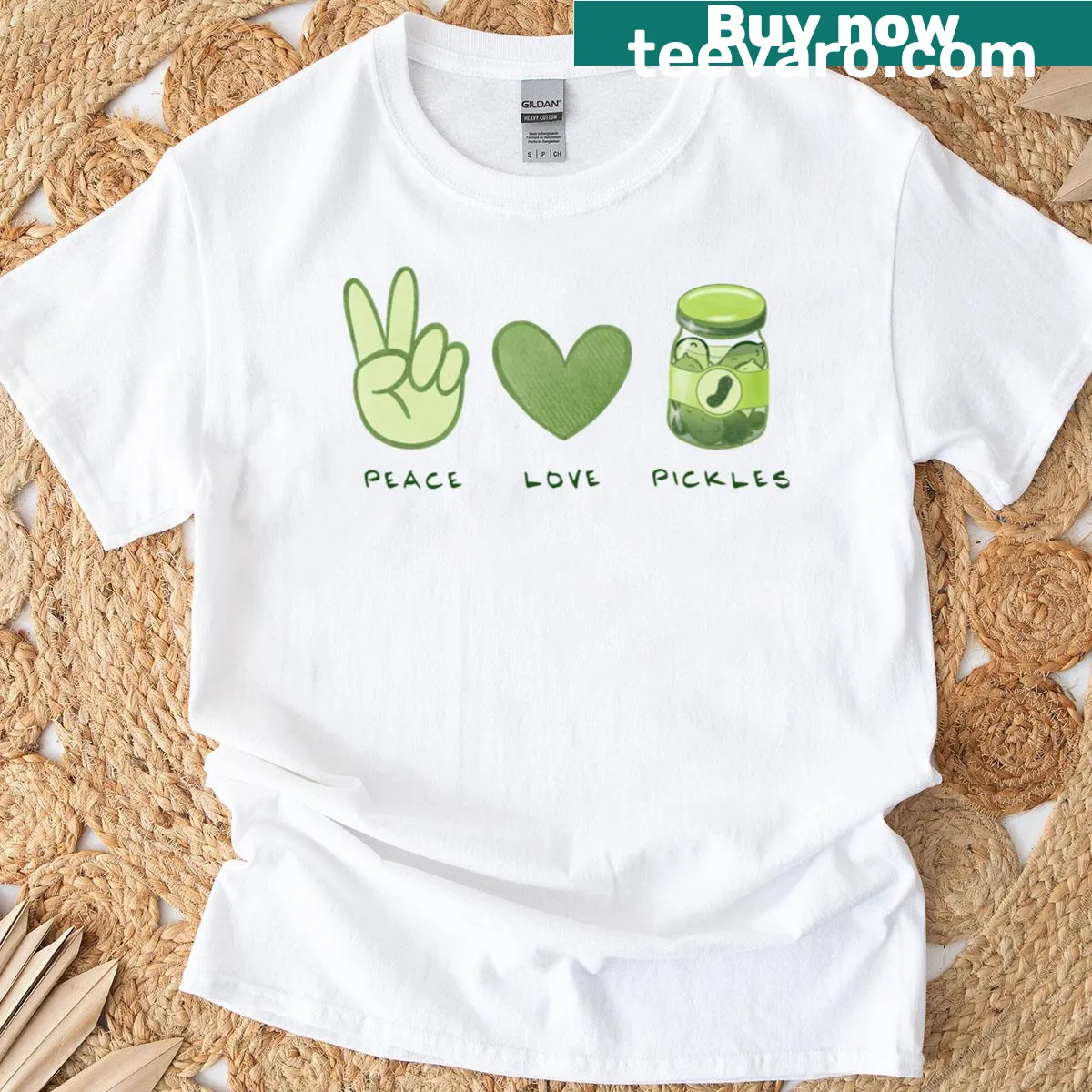 Vintage-style T-shirt with a funny mama goose graphic for Mother's Day — on a men's t-shirt