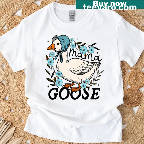 Vintage floral design on a Mother's Day t-shirt for moms