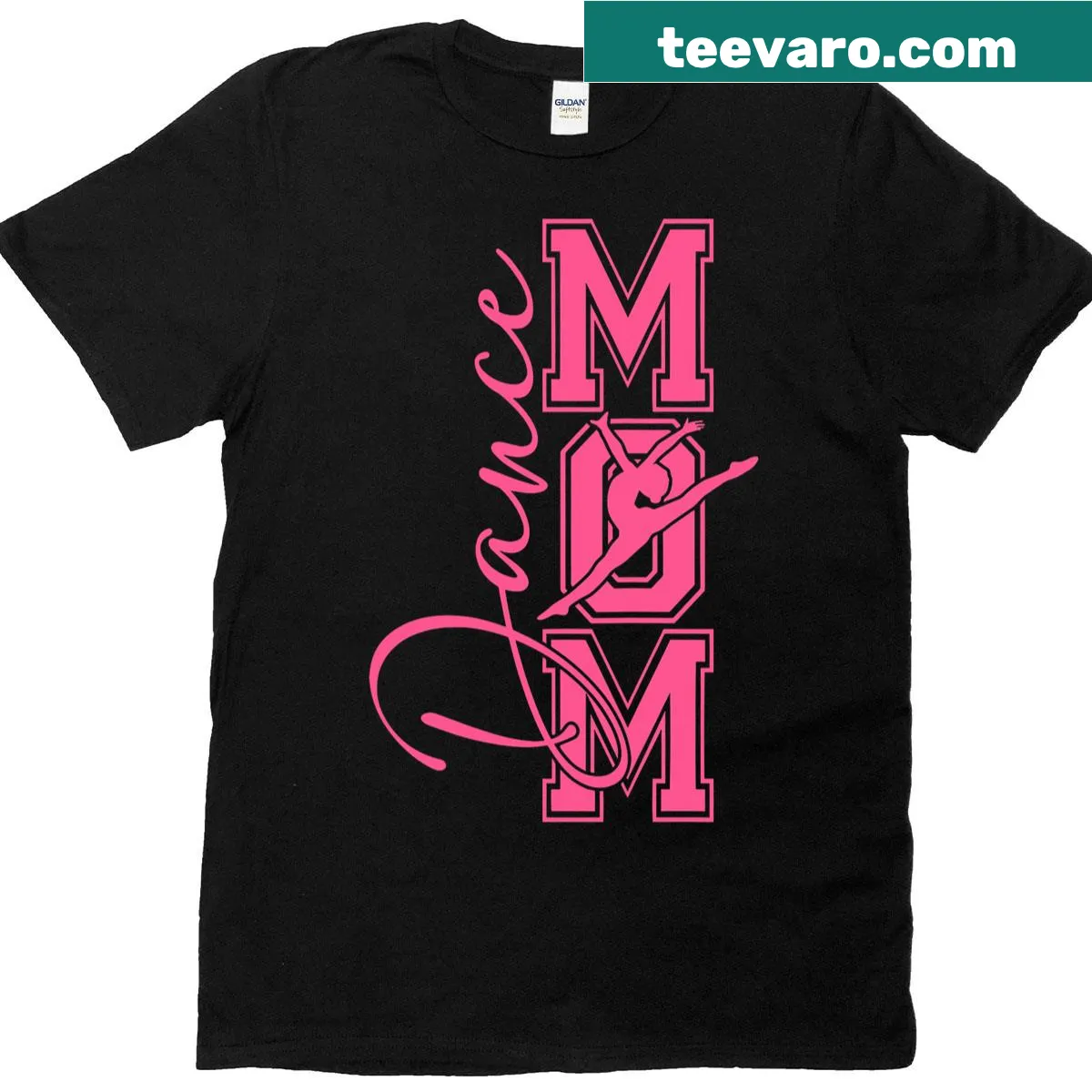 Funny dance-themed T-shirt for moms with a playful graphic — on a men's t-shirt