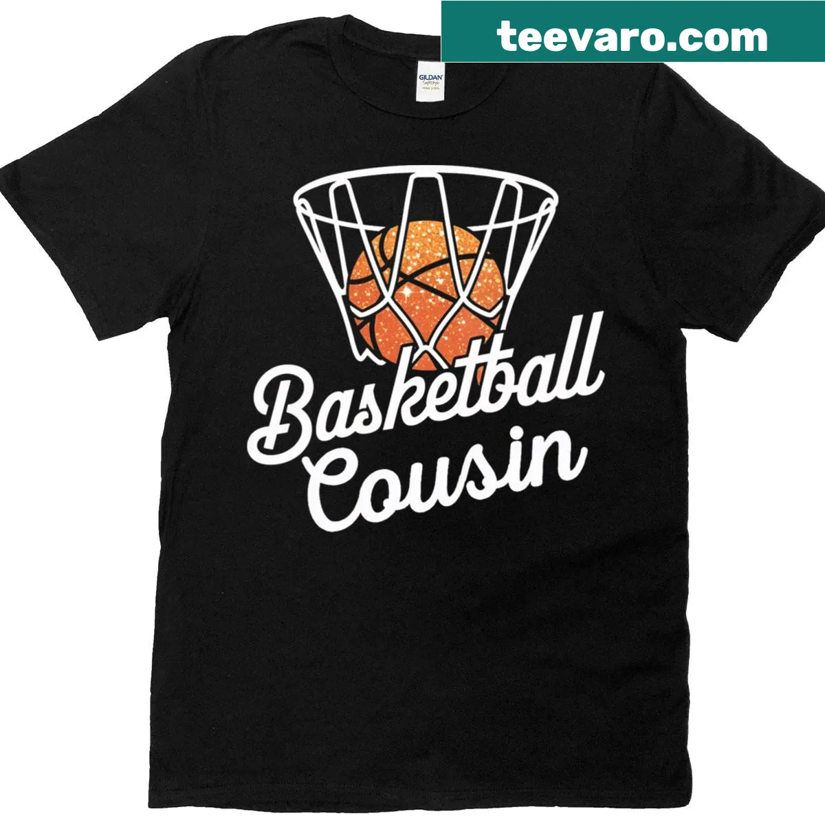 Basketball mom T-shirt for Mother's Day featuring hoop design — on a men's t-shirt