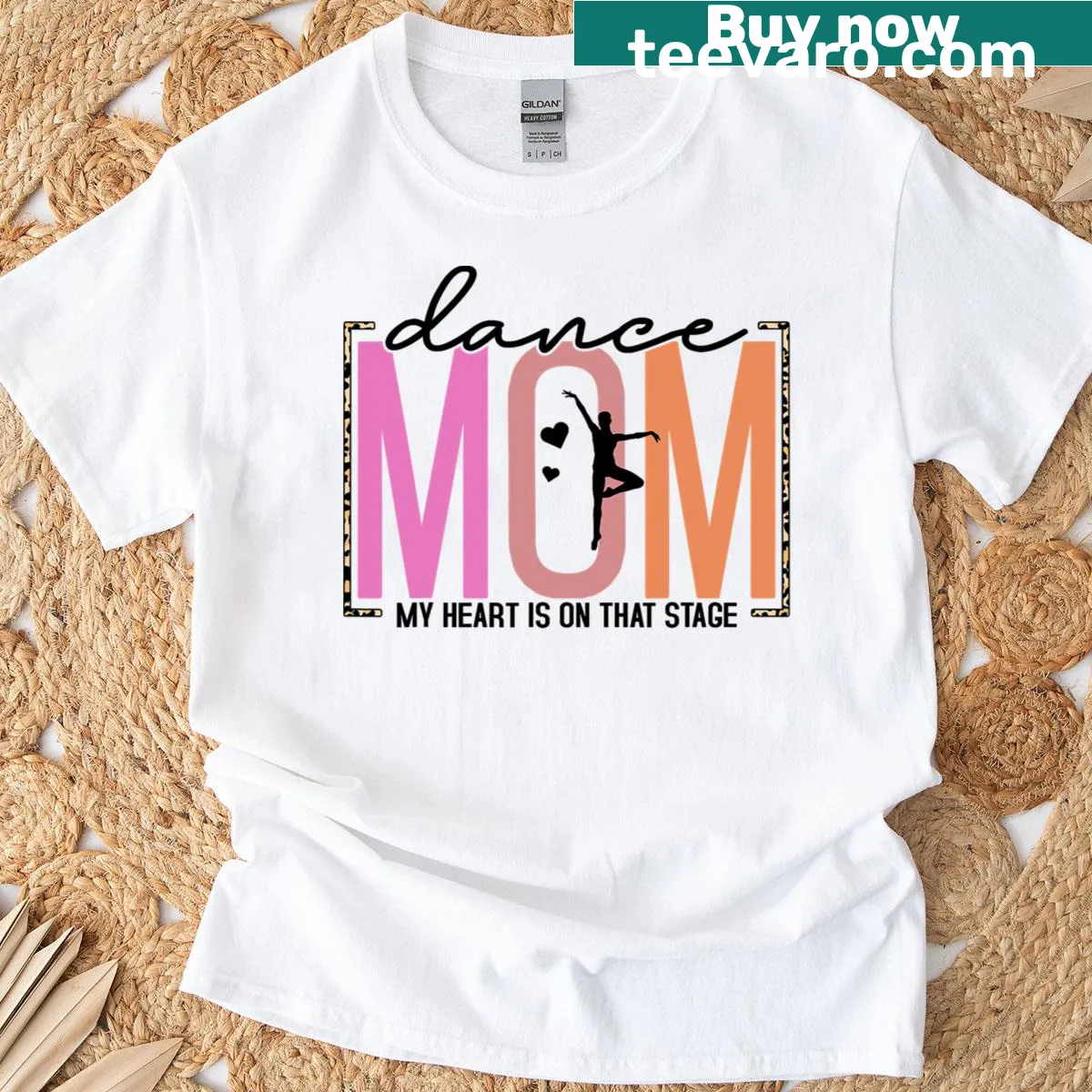 Sentimental Mother's Day T-shirt with heartfelt message — on a men's t-shirt