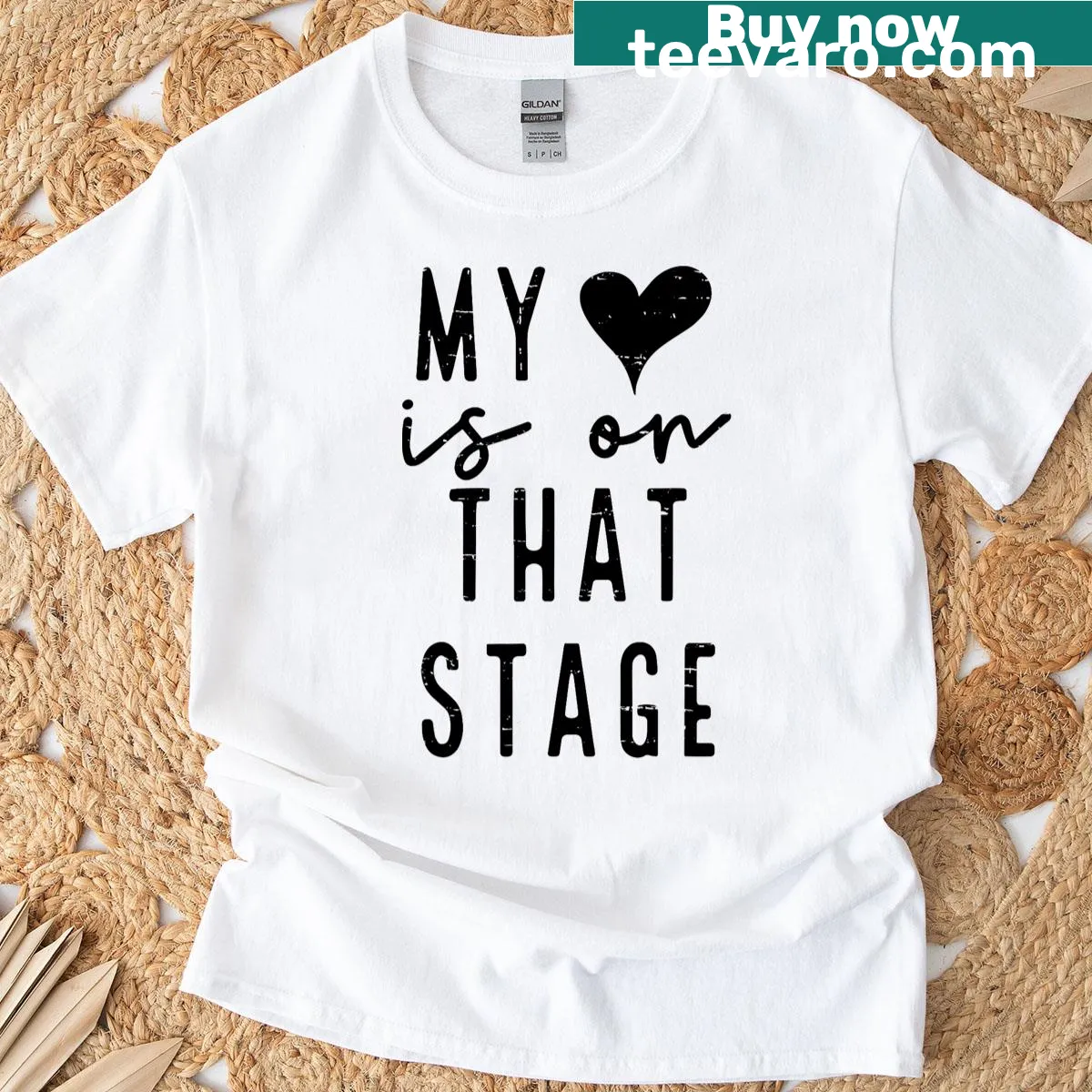 Funny retro dance-themed Mother's Day T-shirt — on a men's t-shirt