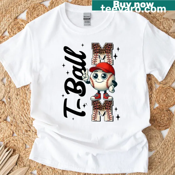 Funny T-ball mom graphic for Mother's Day