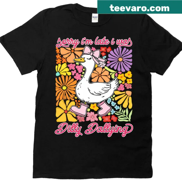 Humorous goose graphic for silly moms