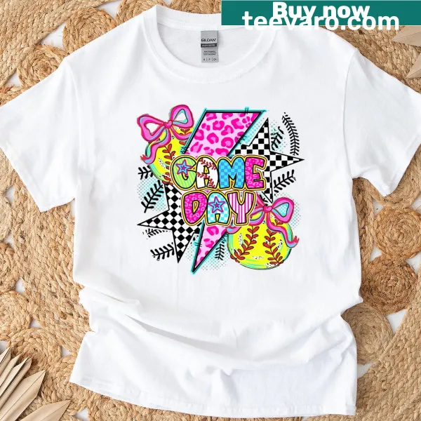 Funny t-shirt with humorous 'Baseball Mom' slogan
