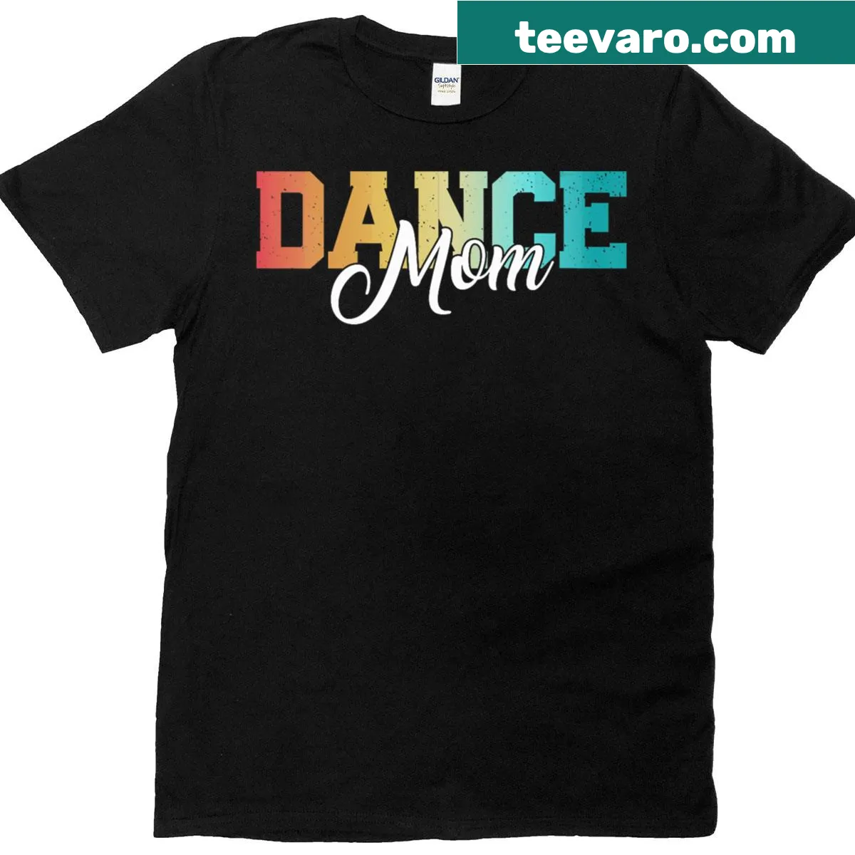 V-neck T-shirt celebrating dance for Mother's Day — on a men's t-shirt