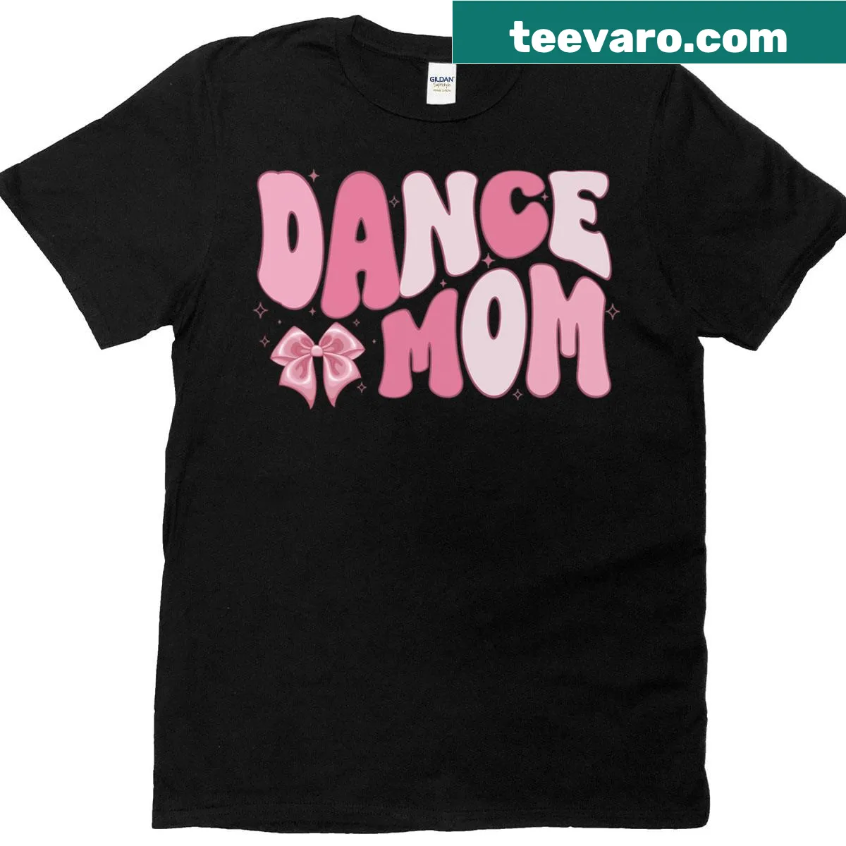 Retro graphic t-shirt for moms featuring a playful 'Mama Dance' design — on a men's t-shirt