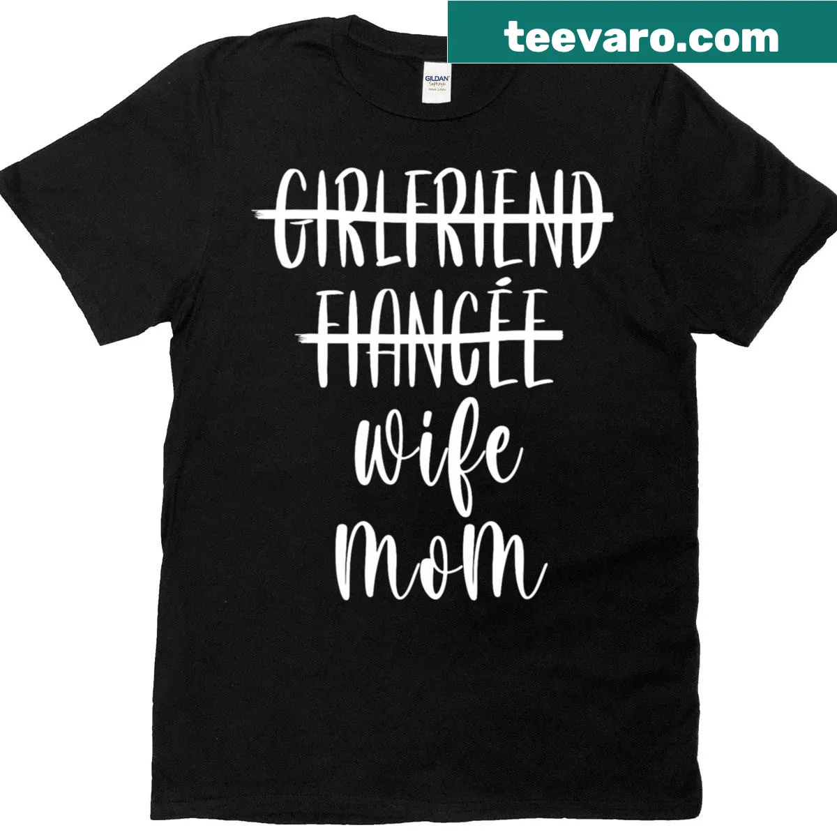 T-shirt with a playful pregnancy announcement graphic for moms — on a men's t-shirt