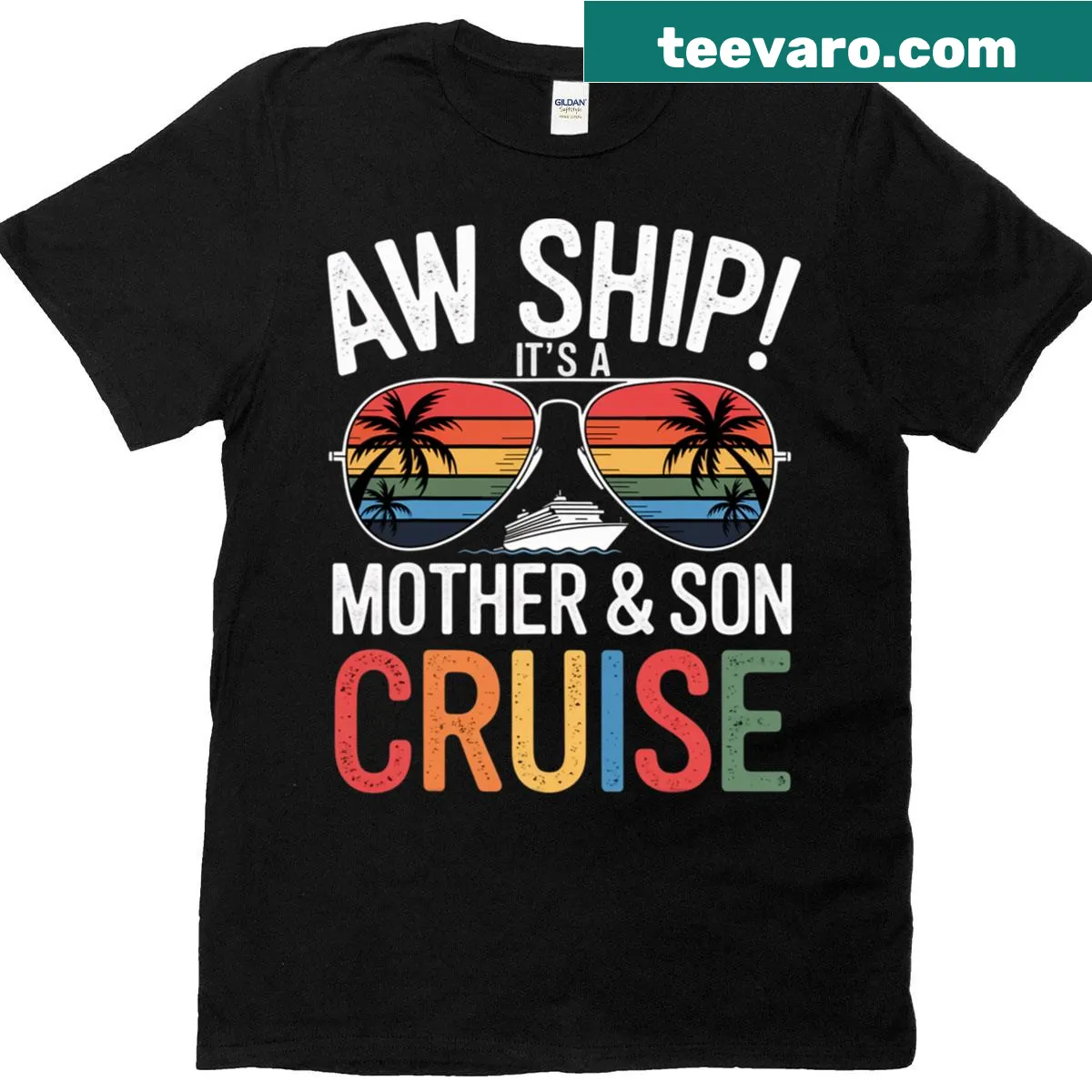 Funny T-shirt with humorous saying about motherhood — on a men's t-shirt