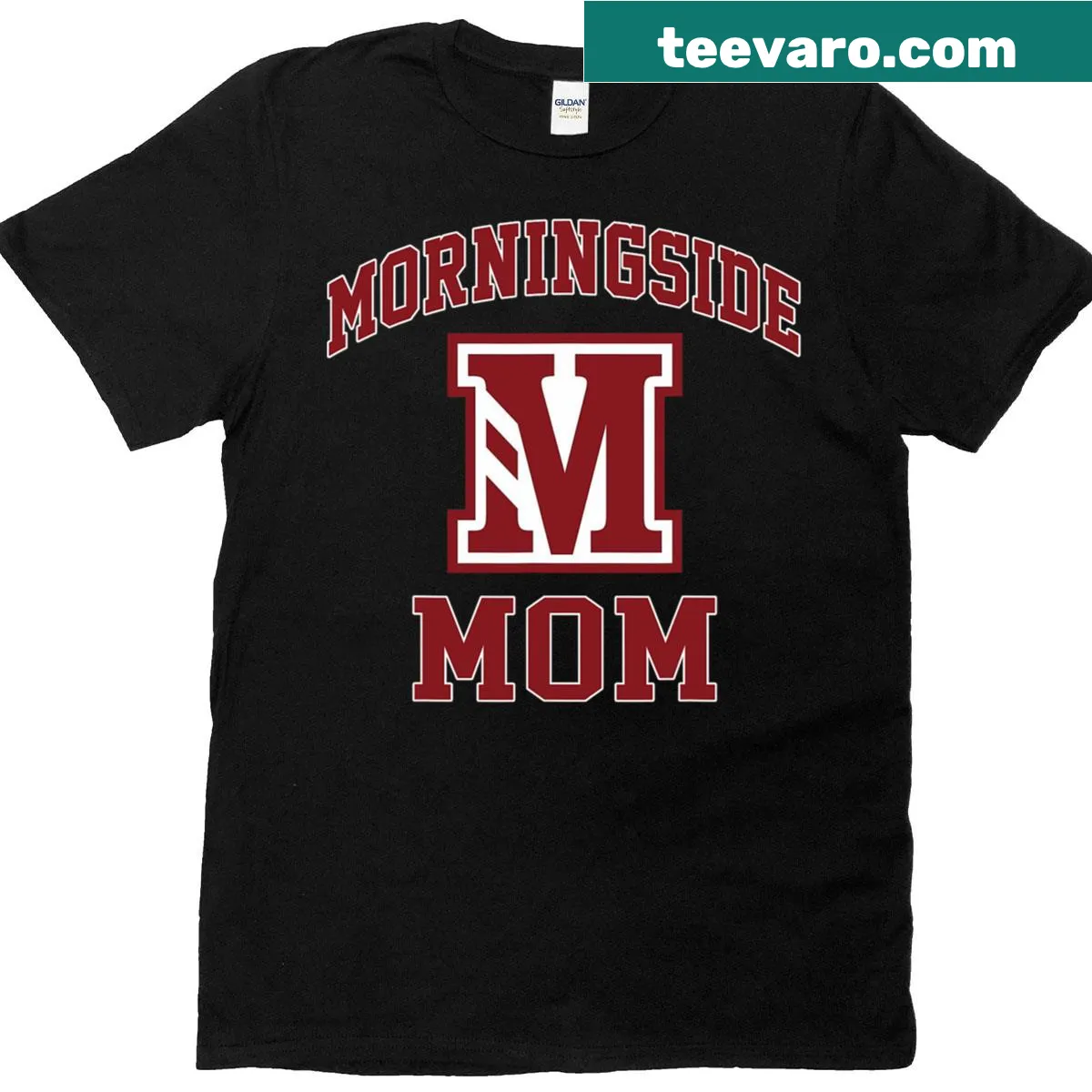 Vintage athletics design University Mom T-shirt — on a men's t-shirt
