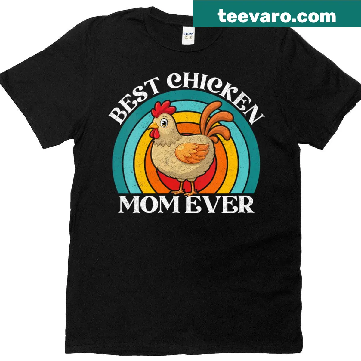 Vintage-style T-shirt for farmer moms celebrating Mother's Day — on a men's t-shirt