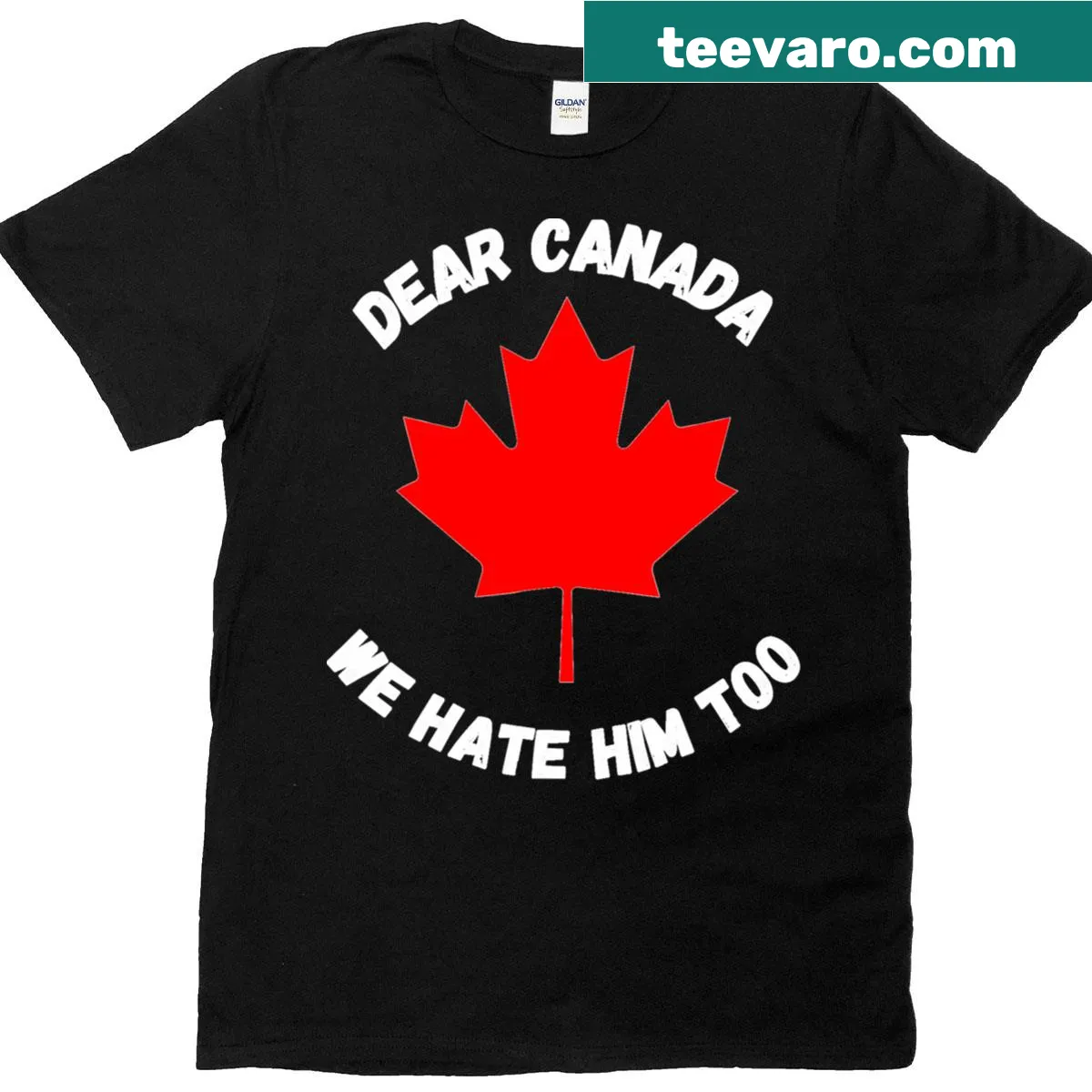 T-shirt with bold anti-Trump message — on a men's t-shirt