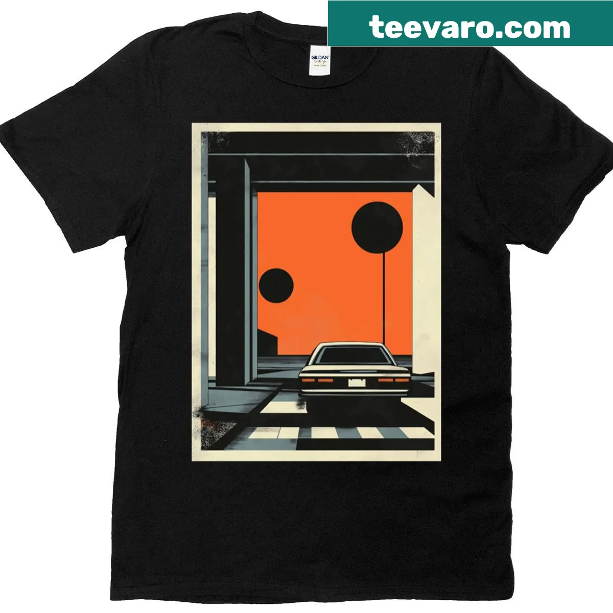 Retro-inspired t-shirt with the phrase The Old Vintage. — on a men's t-shirt