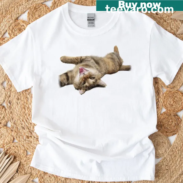 Whimsical baking t-shirt featuring Tiger Nutmeg Shroomie Cookie design
