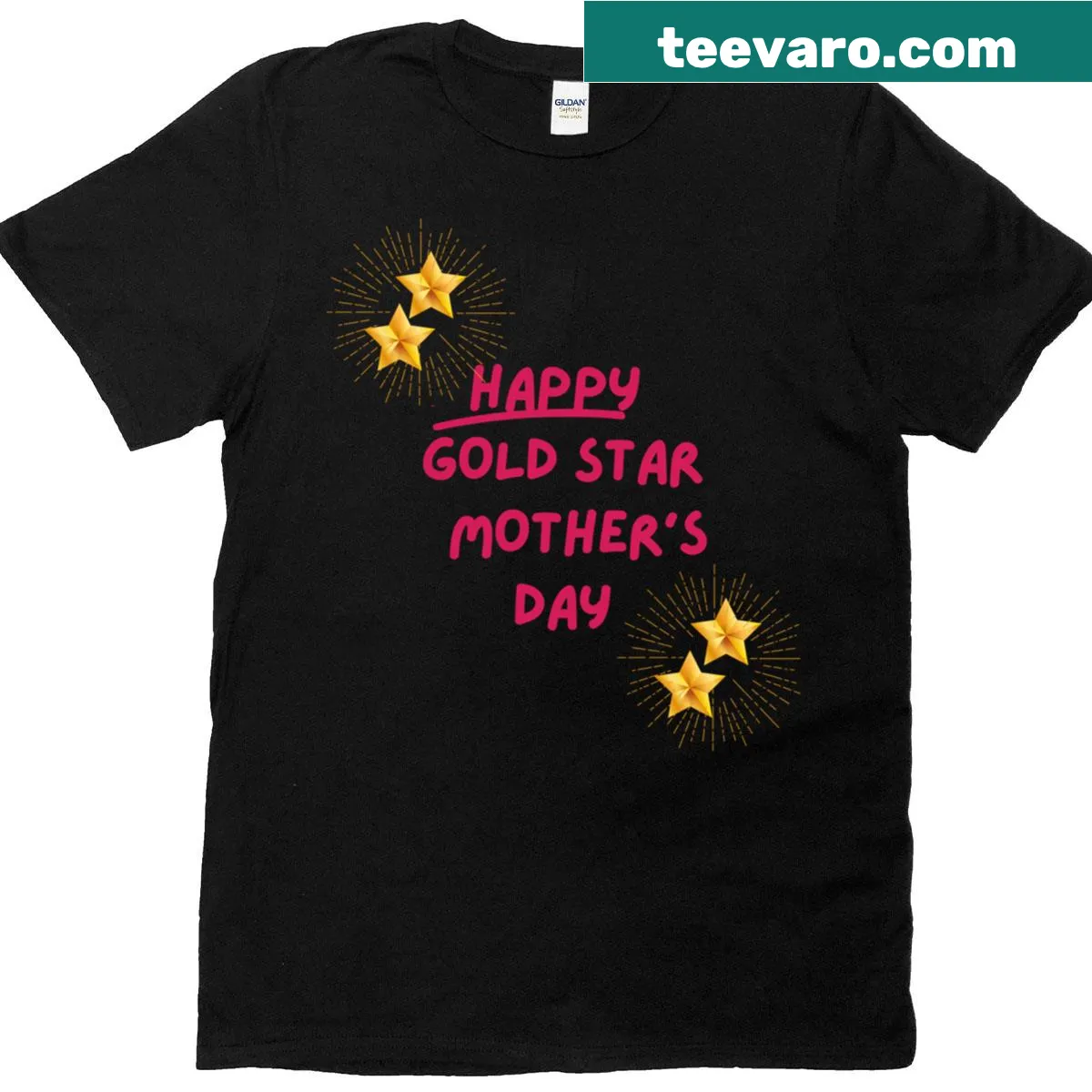 Bold typography T-shirt design celebrating mothers — on a men's t-shirt