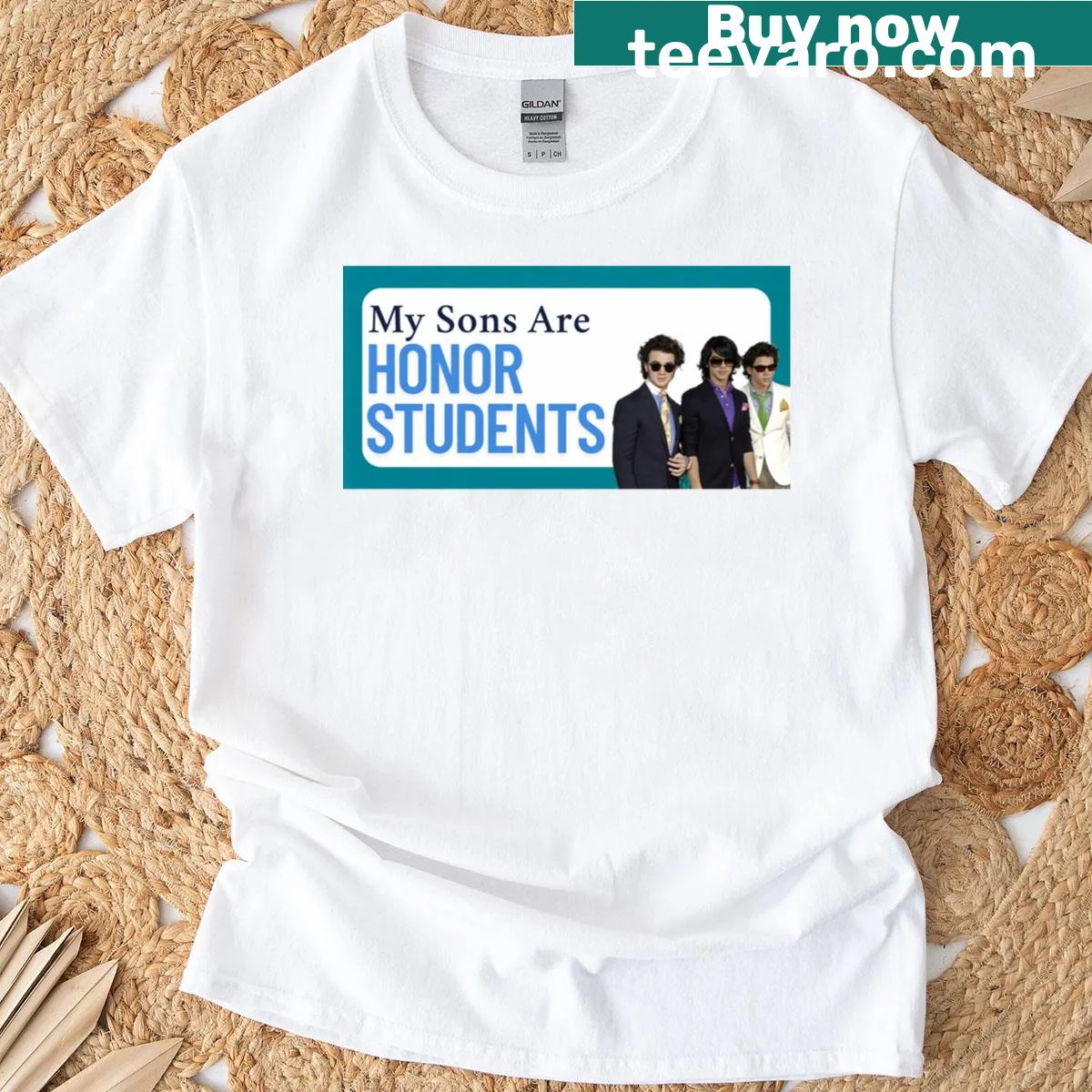 Classic T-shirt showcasing pride in academic achievement — on a men's t-shirt