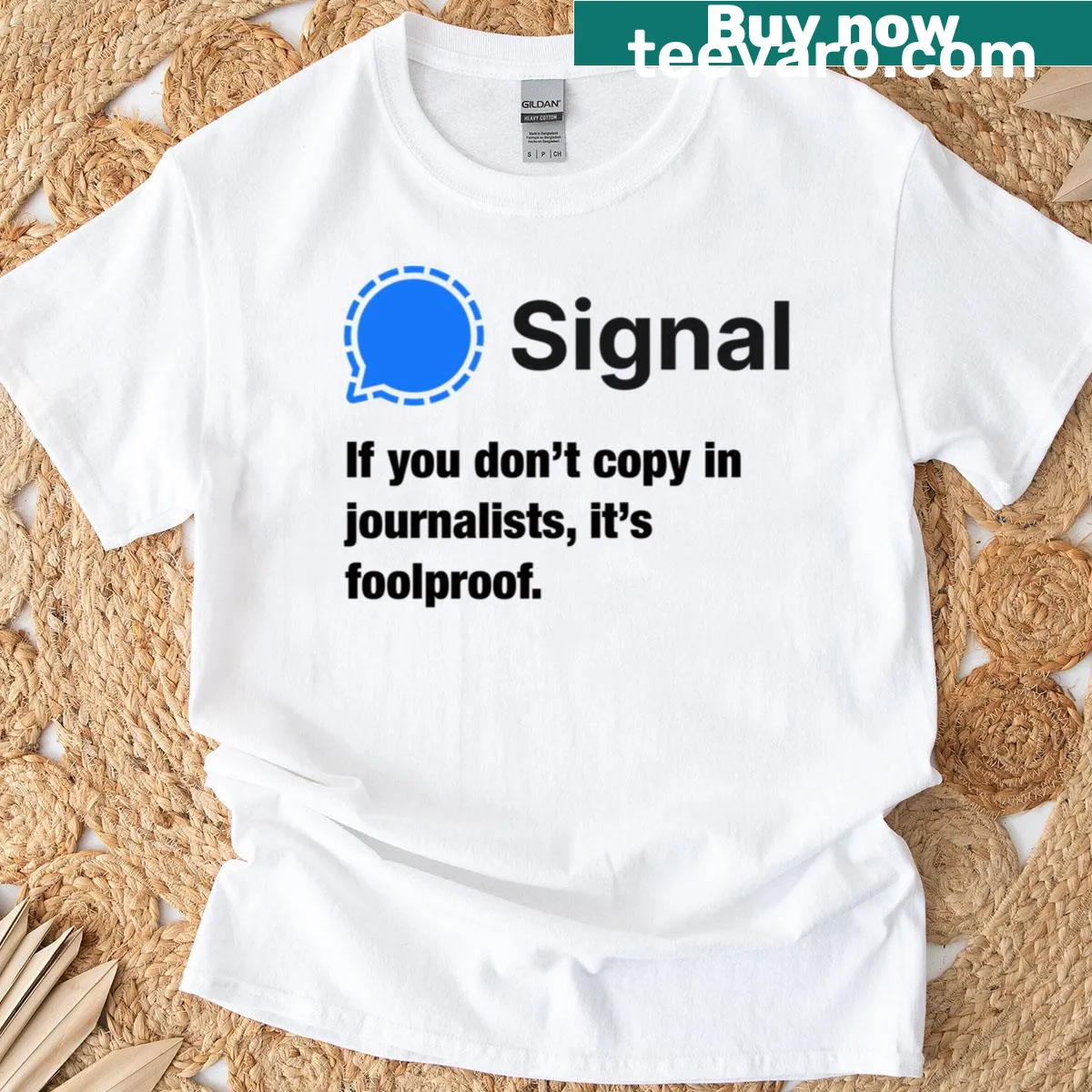 Intelligence-themed classic t-shirt with minimalist typography. — on a men's t-shirt