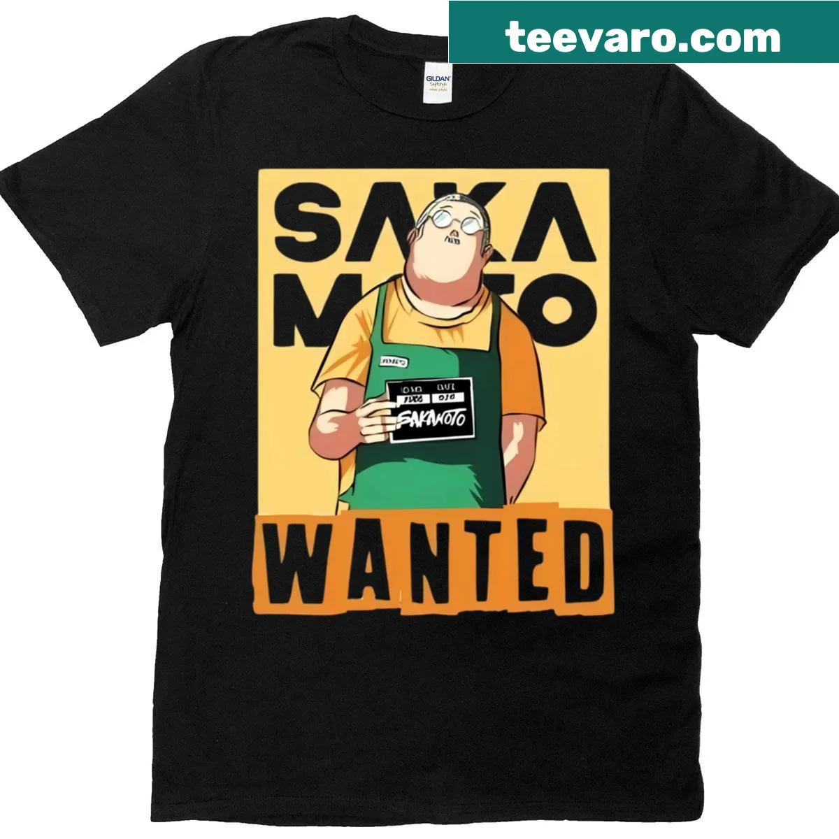 Classic T-shirt featuring the legendary hitman Taro Sakamoto — on a men's t-shirt