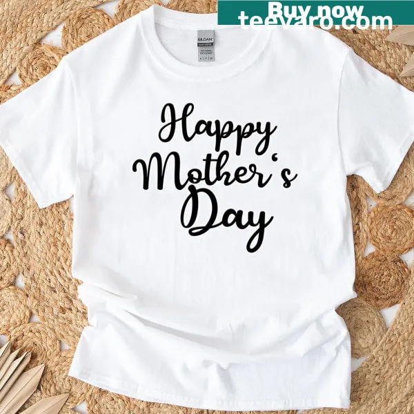 Simple design celebrating motherhood on a classic t-shirt