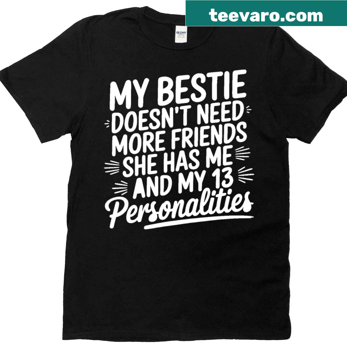 Sentimental T-shirt with the phrase 'My Best Friend Doesn’t Need' — on a men's t-shirt