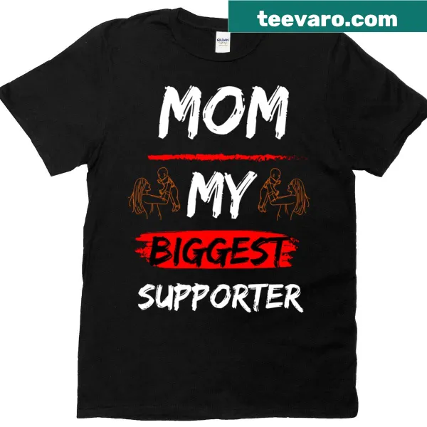 Heartfelt graphic celebrating moms as biggest supporters
