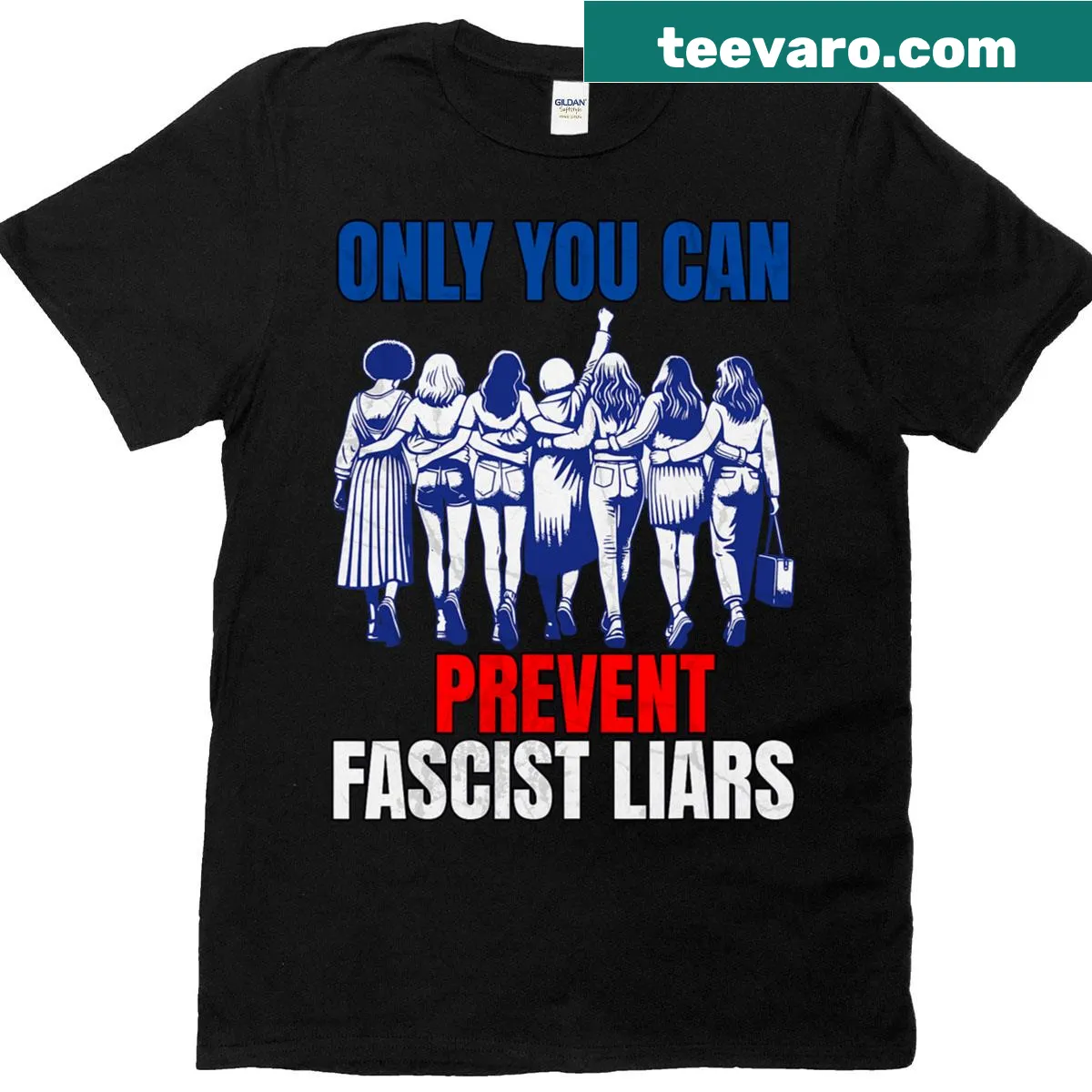 Activist t-shirt with a bold political message — on a men's t-shirt