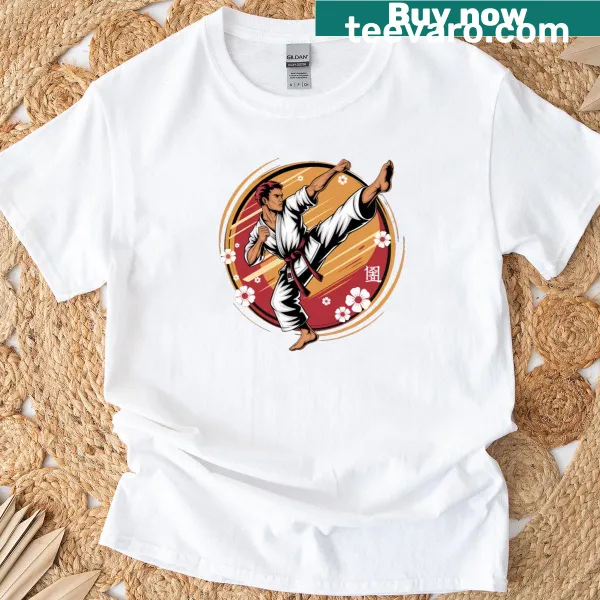 Classic Karate t-shirt featuring the word Shoshin