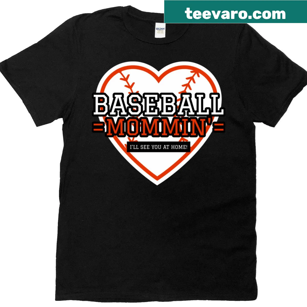 Vintage distressed Baseball Mom T-shirt with classic design — on a men's t-shirt