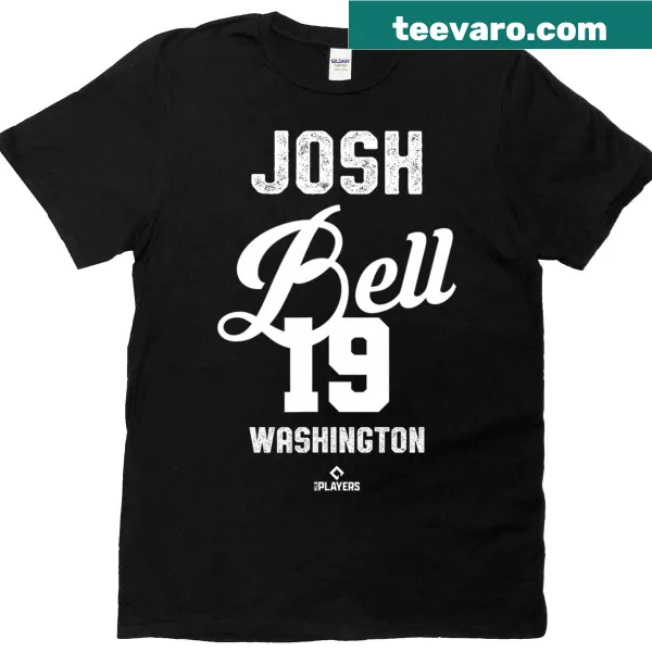 Vintage Washington baseball t-shirt featuring Josh Bell's number 19
