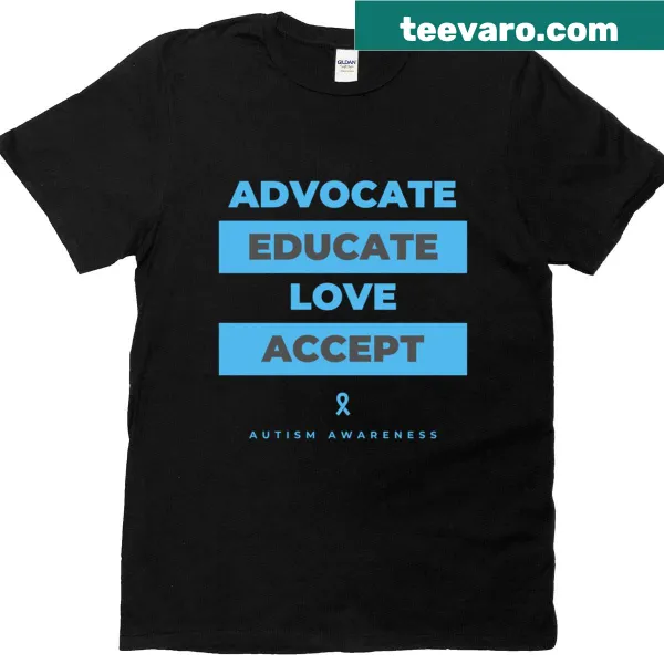 Simple Autism Awareness T-shirt with impactful message