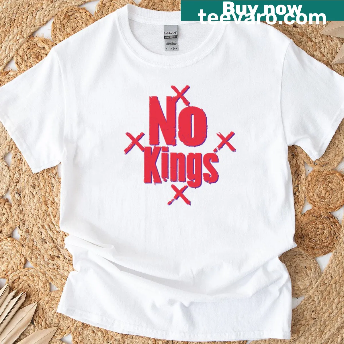 T-shirt expressing freedom and resistance with bold typography. — on a men's t-shirt