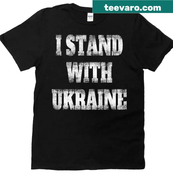 T-shirt expressing support and solidarity with Ukraine